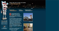 Desktop Screenshot of motelbeauport.com